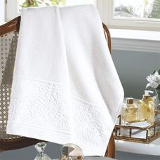 TOALHA DE ROSTO JACQUARD CONFORT FJ6512 BRANCO - DOHLER