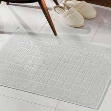 TOALHA PARA PISO ROYAL 45X70CM CINZA - DOHLER