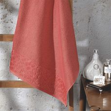 TOALHA DE BANHO FELPUDO JACQUARD CONFORT FJ6509 TELHA - DOHLER