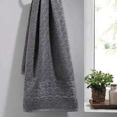 TOALHA DE BANHO JACQUARD SAFIRA FJ6769 GRAFITE - DOHLER
