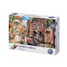 Quebra Cabeça 1000 Peças Premium Veneza - Pais e Filhos