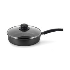 Frigideira Alta 22 Gourmet Tampa de Vidro