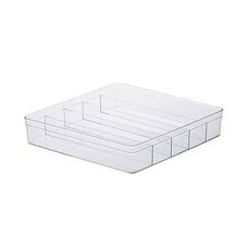 Organizador de Acrílico Diamond Com Divisorias 36,5x36,5x7,5cm - Paramount