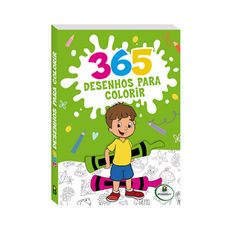 Livro 365 Desenhos Para Colorir Vermelho - Todolivro