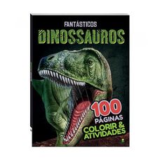 LIVRO COLORIR E ATIV.FANTASTICOS DINOSSAUROS