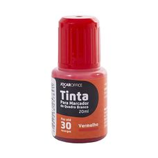 Tinta para Marcador de Quadro Branco 20ml Vermelho - Jocar Office