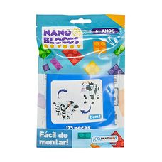 BLOCO DE MONTAR NANO 2EM1 ANIMAIS