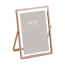 Porta-Retrato em Metal, Mart, Dourado 10X15, Mart Collection