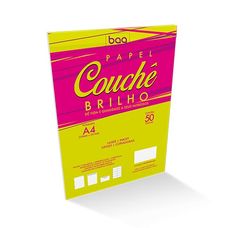 PAPEL COUCHE A4 210G DUO STYLE C/50FLS