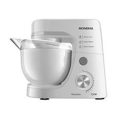 Batedeira Planetária Mondial Branca BP-03-W 220V