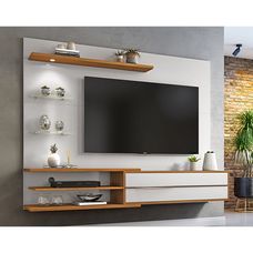 Painel Nt 1115 Off White/freijo Trend