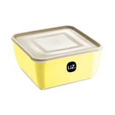 Pote Multiuso Quadrado Uz 5L Premium Amarelo