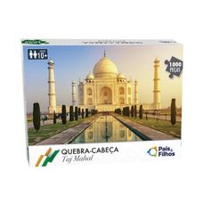 Quebra-Cabeça 1000 Peças Taj Mahal - Pais & Filhos