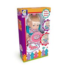 Boneca Sonho Azul 31cm Fala Muitas Frases - Cotiplás
