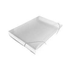 Pasta Soft Escolar 40mm Cristal