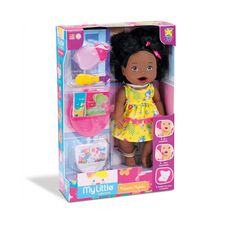 Boneca My Little Collection Primeira Papinha - Divertoys