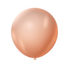 Balao Metalizado N.05 Redondo Rose GOLD