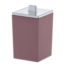 Porta Algodão/Cotonete Quadratta Rose Paramount