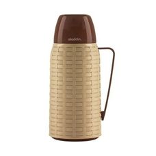 Garrafa Térmica 1l Rattan Bege/marrom - Aladdin