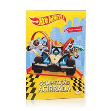 Lendo e Colorindo  Hot Wheels Competição Acirrada