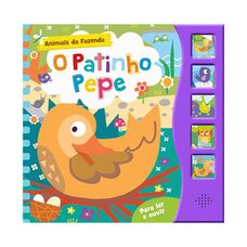 LIVRO SONORO O PATINHO PEPE