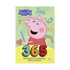 Livro Peppa Pig - 365 atividades e desenhos para colorir