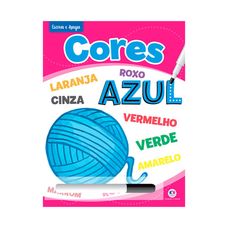 Livro Cores Coleça~o Escreva e apague