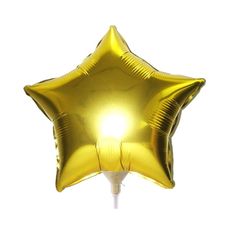 BALAO ESTRELA DOURADA 8 POLEGADAS 20CM C/3UN