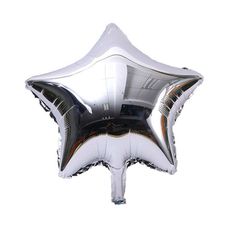 BALAO ESTRELA METALICA 8 POLEGADAS 20CM C/3UN