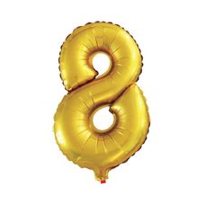 BALAO DOURADO N.8 28 POLEGADAS 71CM