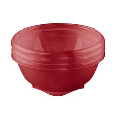 Conjunto 3 Potes Sanremo Vermelho