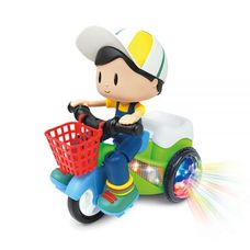 Carro a Pilha Bate e Volta Bob no Triciclo - Dm Toys