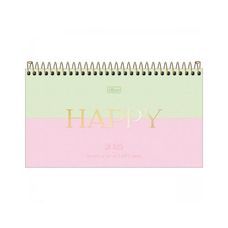 Agenda Espiral Semanal Happy M2 - Tilibra - Capas Sortidas
