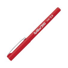 Caneta 0.4mm EK-200 Vermelho - Tilibra