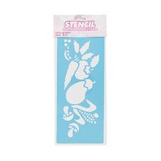 Stencil 330x140mm Legumes - Acrilex