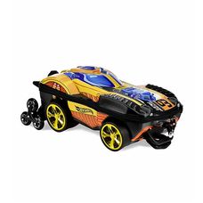 Mochila Com Rodinhas Hotwheels Dune a Soar Dourado 3D - Maxtoy