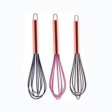 Batedor de Claras Silicone Cabo Rose - Paramount