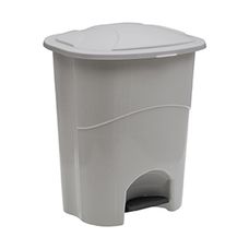 Lixeira Com Pedal 10l Branca - Paramount