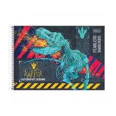 Caderno Espiral Cartografia e Desenho C/D Academie Raptor 80F - Tilibra - Capas Sortidas