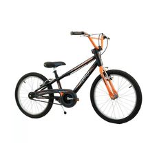 Bicicleta Aro 20 Apollo Preto/Laranja Nathor Bike