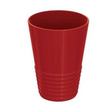 Copo Plástico Gomado Vermelho 300ml - Uz