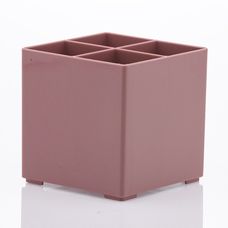Organizador de Acessórios em Acrílico Rose com Divisórias 10x10x10cm - Paramount