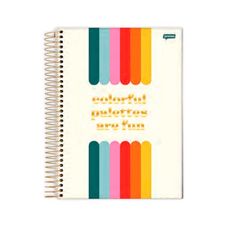 Caderno Univ C/D 15 Matérias 240F Wish - Jandaia - Capas Sortidas