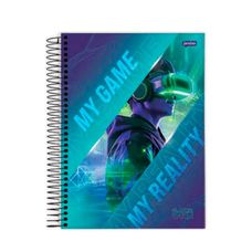 Caderno Univ C/D 20 Matérias 320F Player 1 - Jandaia - Capas Sortidas