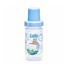 Mamadeira Lolly Big Tip Silicone Redondo Azul 300ml