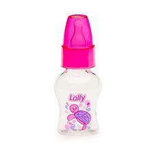 Mamadeira Lolly Mini Oceano Bico de Silicone Rosa 50ml
