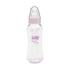 Mamadeira Lolly Special Dreams Bico Orto Silicone Rosa 250ml