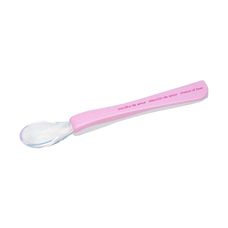 Colher Ponta Silicone Special Lolly Rosa