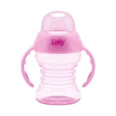 Copo Lolly Clean Bico de Silicone Rosa 150ml