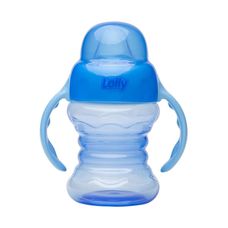 Copo Lolly Clean Bico de Silicone Azul 150ml